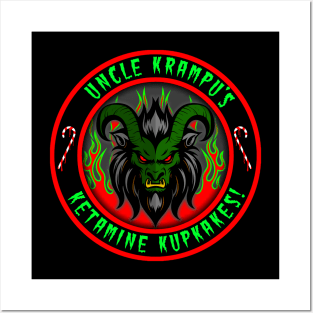 UNCLE KRAMPUS - KETAMINE KUPKAKES Posters and Art